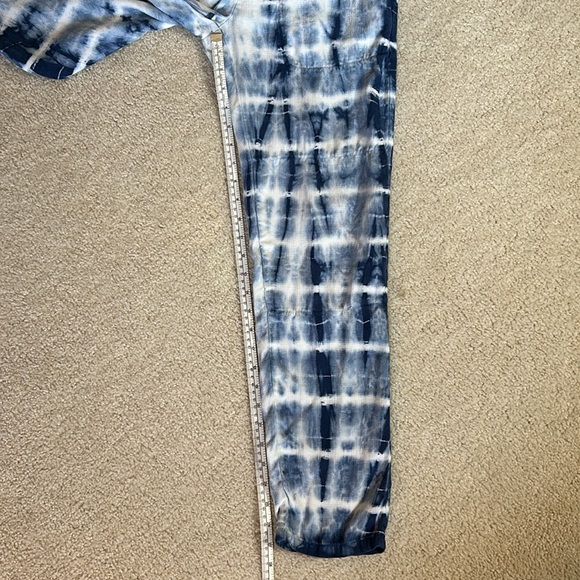 Cloth & Stone Anthropologie Asta Tie Dye Jumpsuit Romper Overalls in Sz XS - Picture 10 of 12